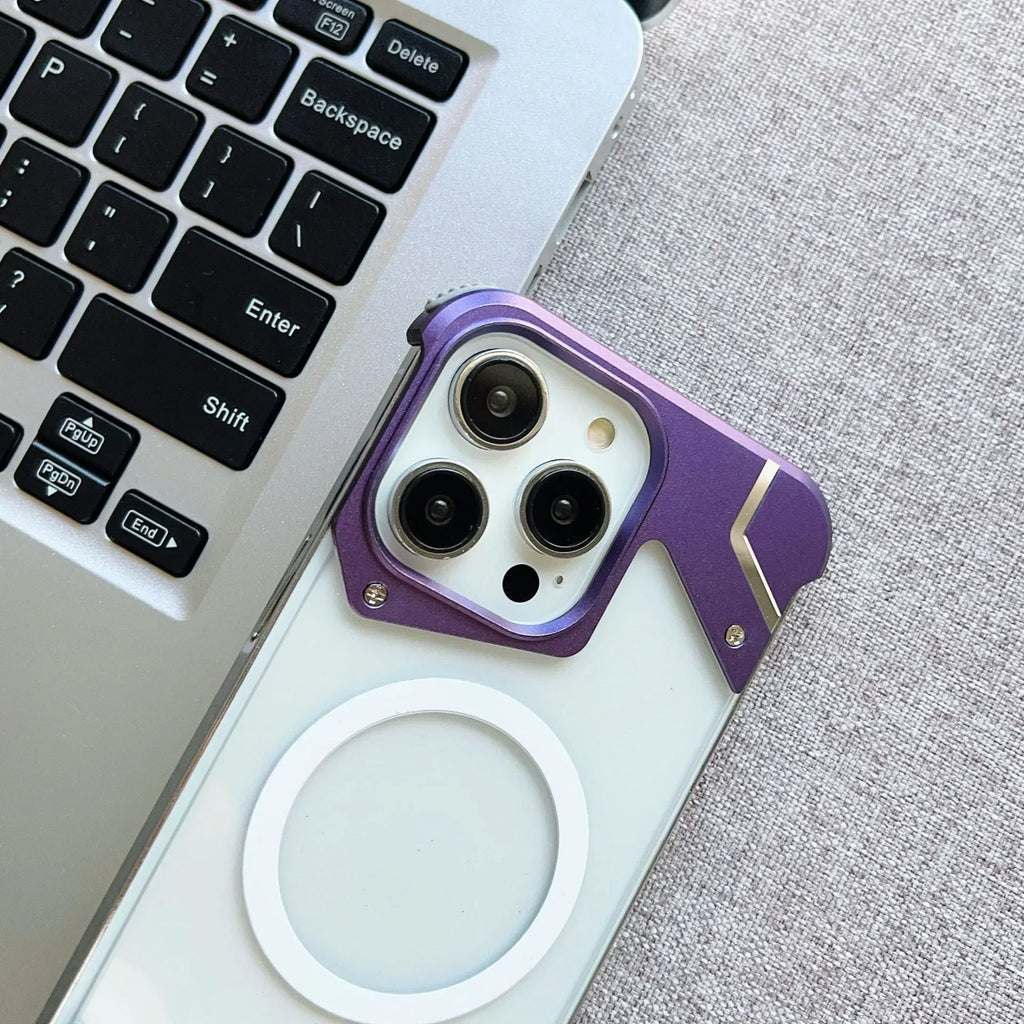 Frameless Metal Magnetic iPhone Case - Viexta