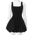 Stitching Vest Dress - Viexta
