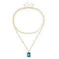 Snake Collar-Bone Double-layer Clavicle Chain - Viexta