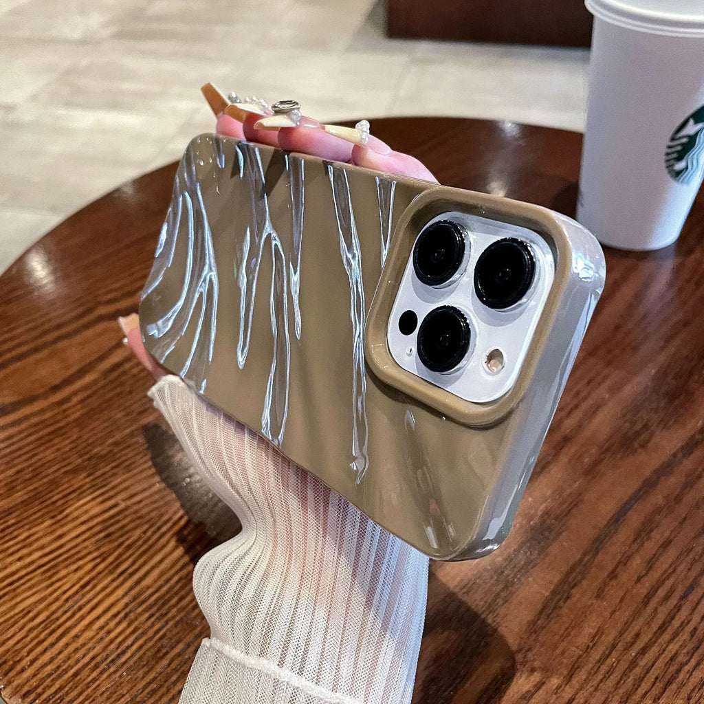 Three-dimensional Pleated iPhone Case - Viexta