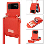 Cross-body Lanyard Flip Phone Case - Viexta