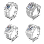 Six-claw 1 Karat Engagement Ring - Viexta
