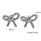 Bow Stainless Steel Necklace - Viexta