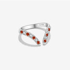 S925 Sterling Silver Open Adjustable Ring
