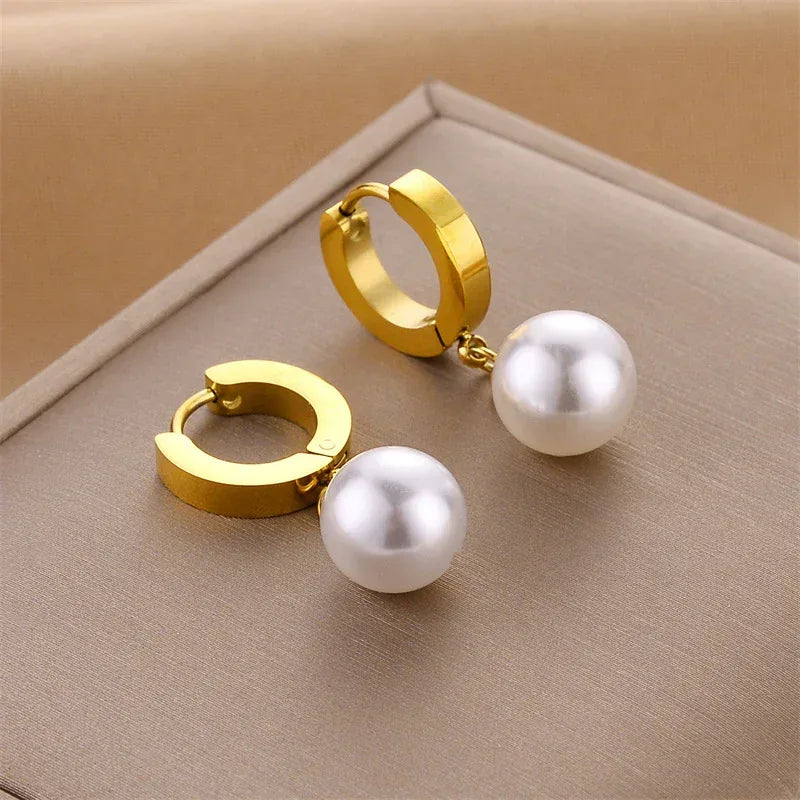 18k Trendy Hoops - Viexta
