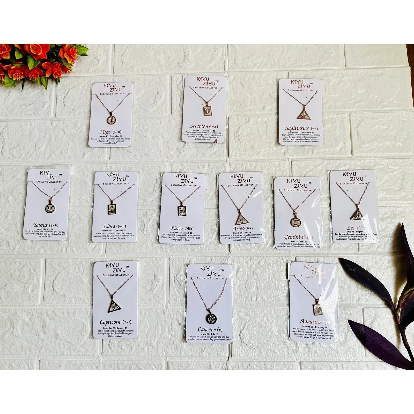 Zodiac Sign Neckpiece - Viexta