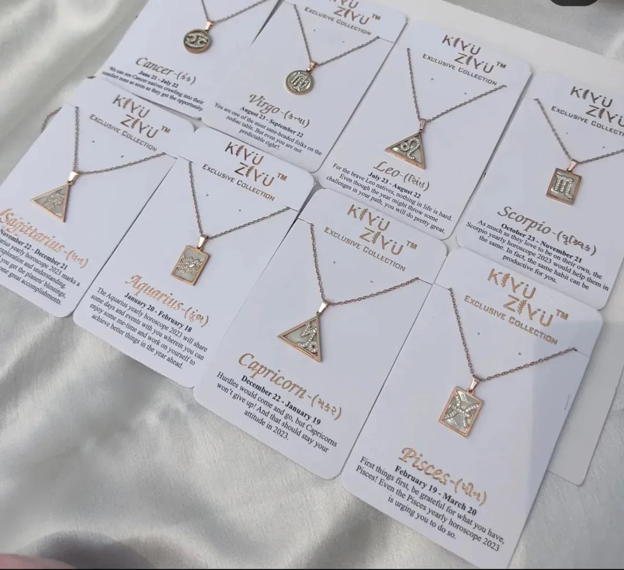 Zodiac Sign Neckpiece - Viexta