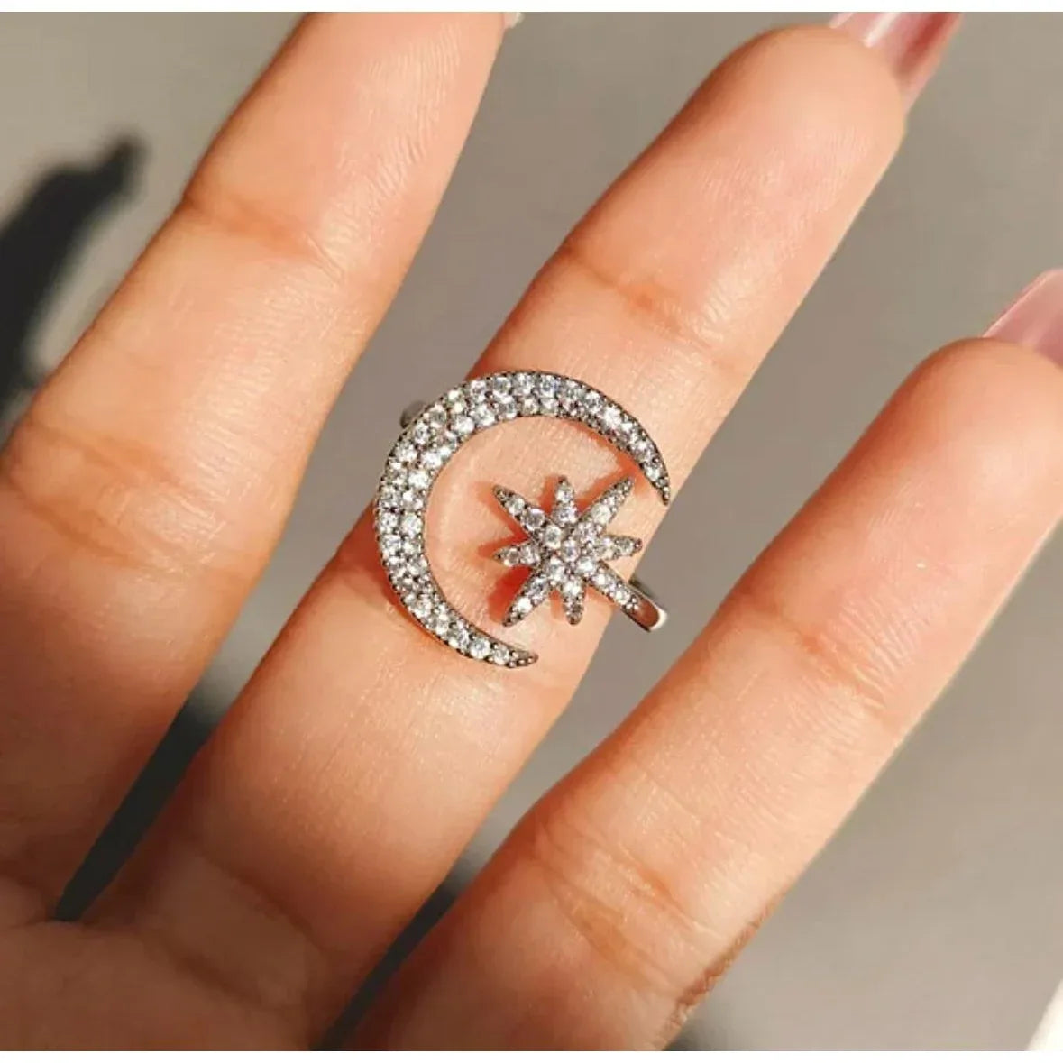 Crescent 925 Ring - Viexta