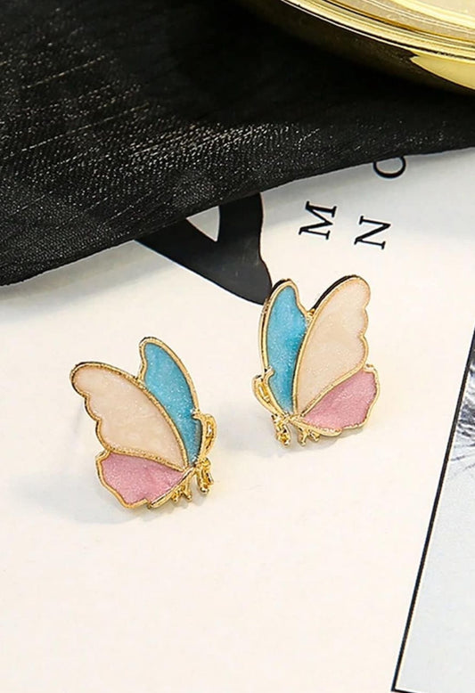 Butterfly Stud