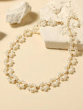 Pearl Beaded Necklace - Viexta