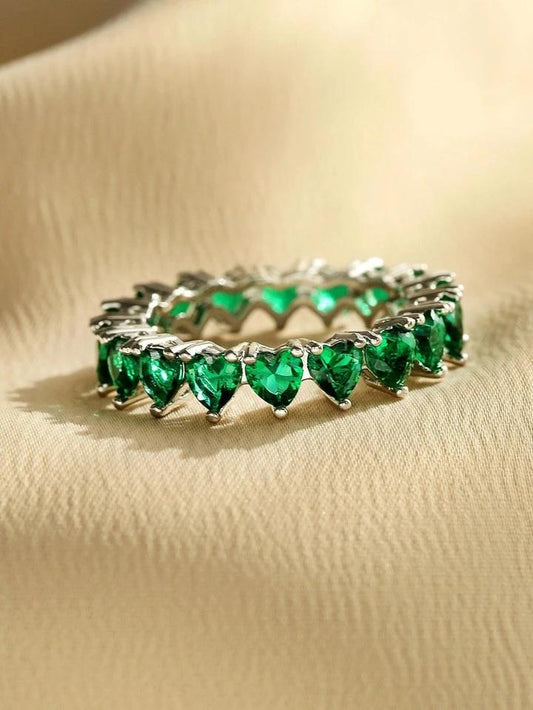 Emerald Green Ring