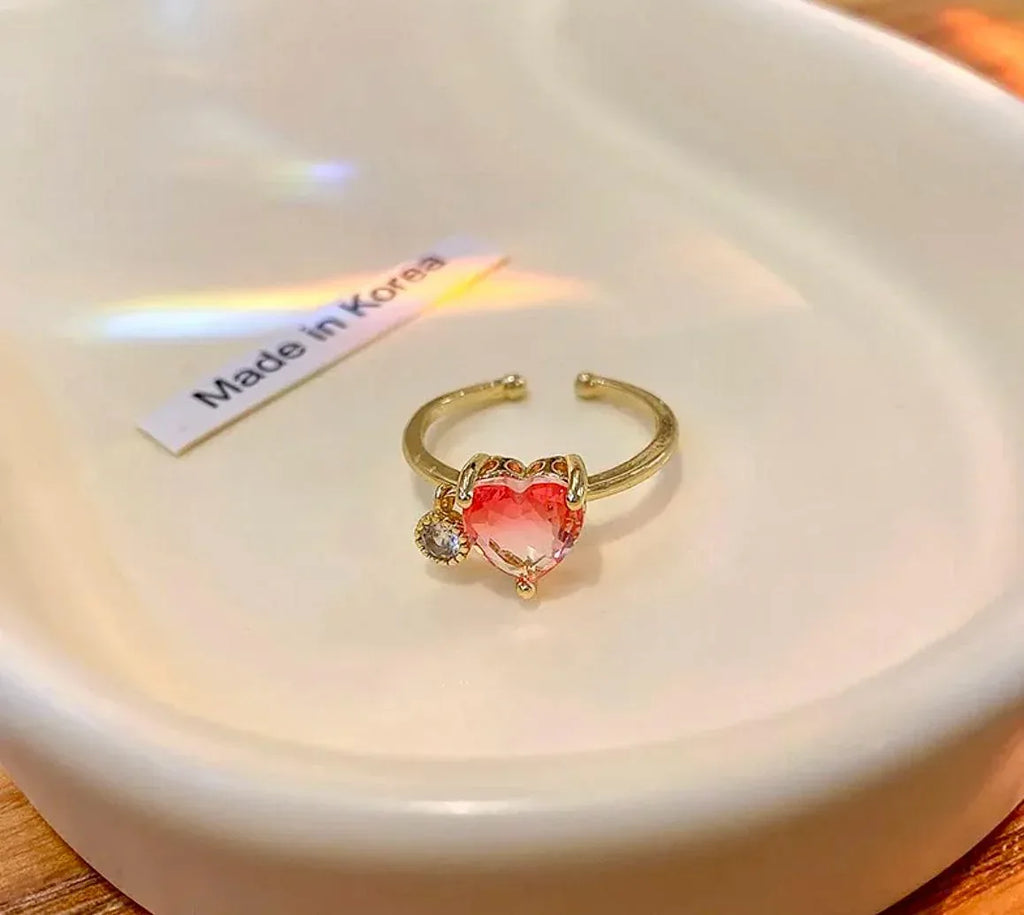 Minimalist Heart Ring - Viexta