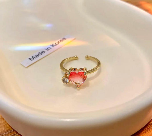 Minimalist Heart Ring