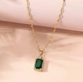 Emerald Green Neckpiece - Viexta