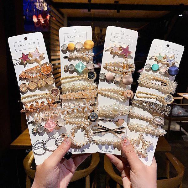 Korean Crystal Hair Clip - Viexta