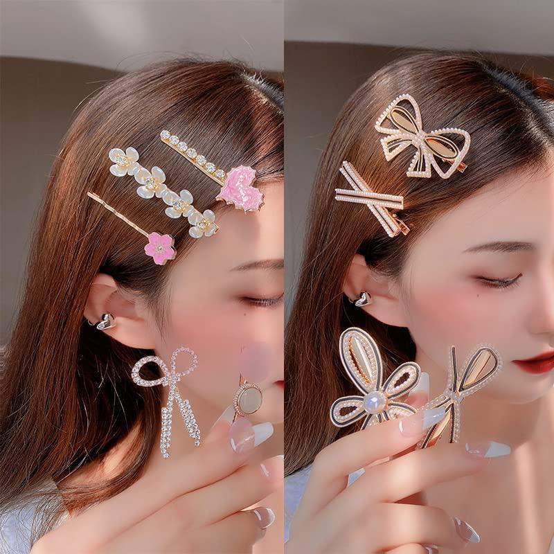 Korean Crystal Hair Clip - Viexta