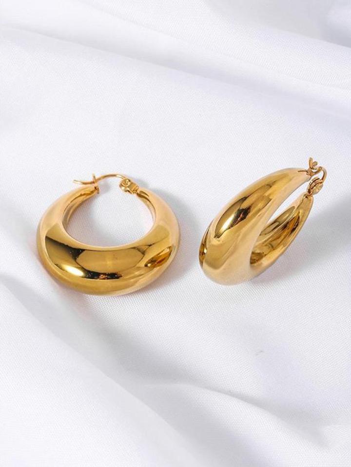 Dainty Baggy Hoops - Viexta
