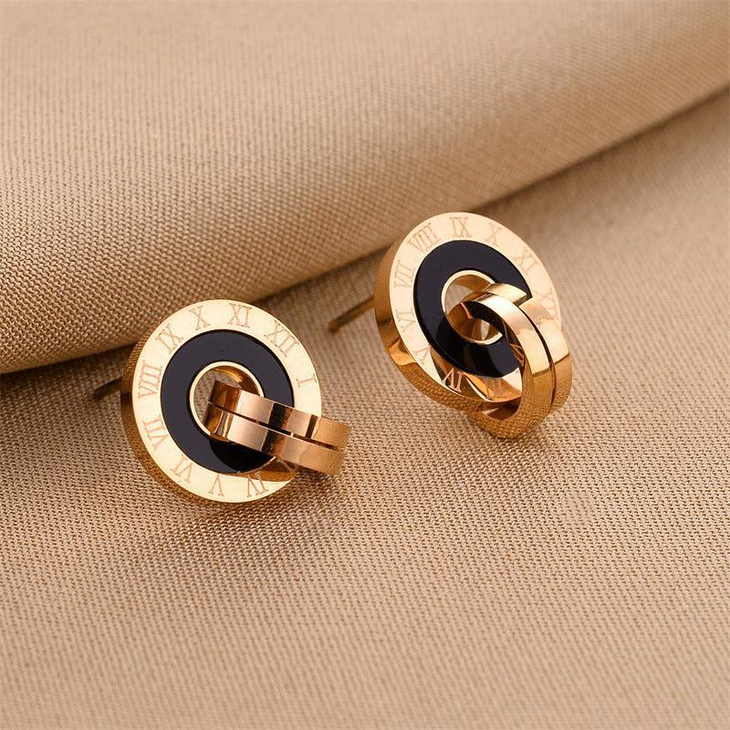 Roman Numeral Studs - Viexta