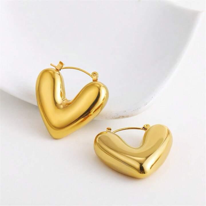 Lily Heart Hoops