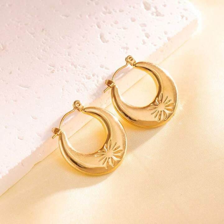 Lumina Flower Hoops - Viexta