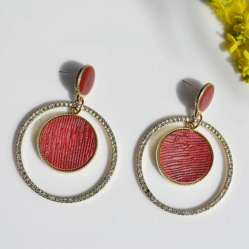 Scarlet Drop Earrings