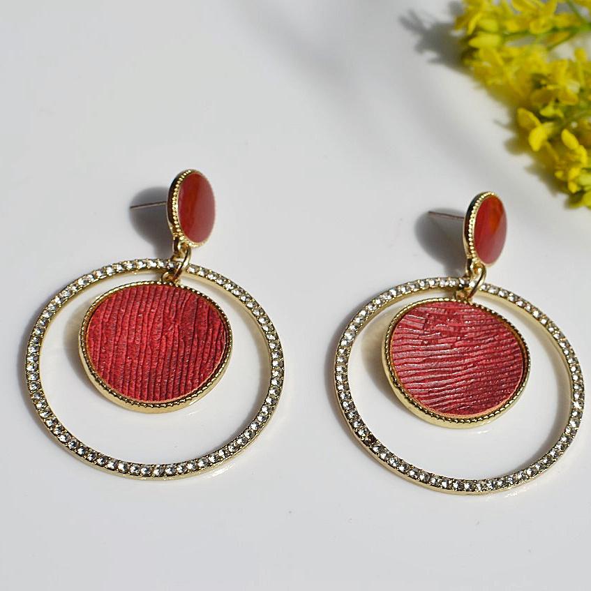 Scarlet Drop Earrings