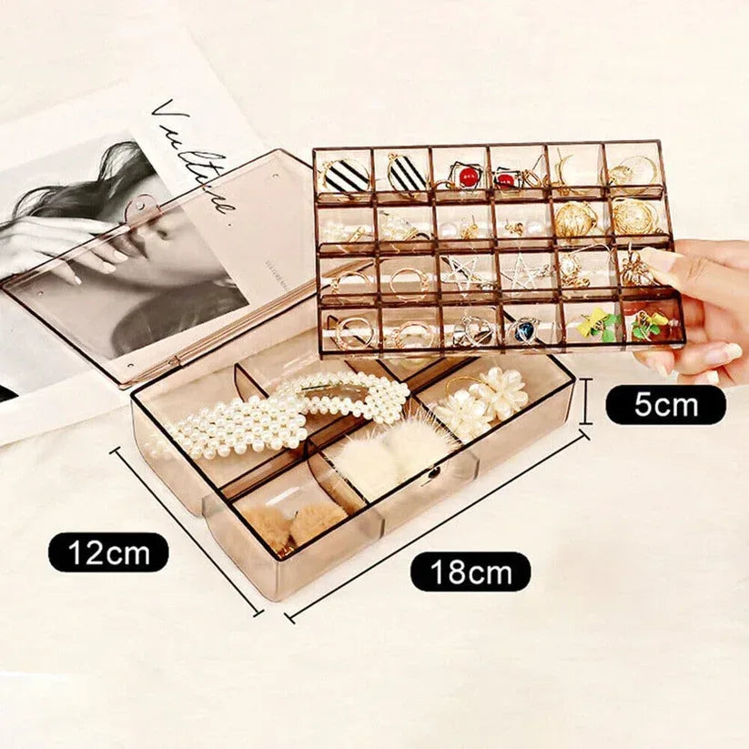 2-Layer Jewelry Storage Box - Viexta