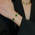 Snake Chain Monalisa Stone Bracelet - Viexta