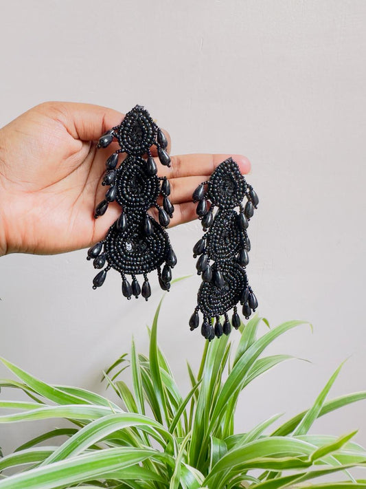 Beaded Antiquity Jhumka