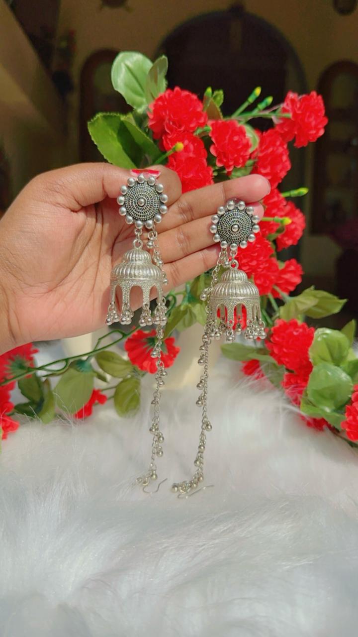 Rustic Gleam Jhumka