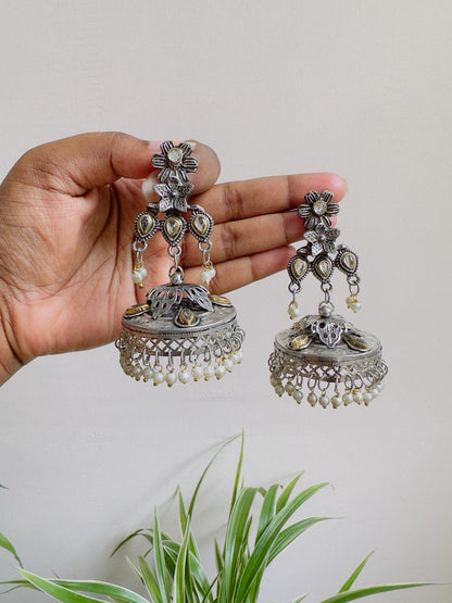 Weathered Whispers Jhumka