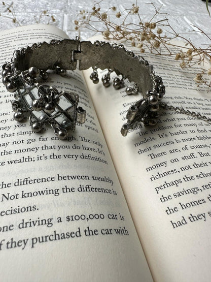 Oxidised Mirror Bracelet