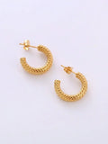 18k round Hoop - Viexta