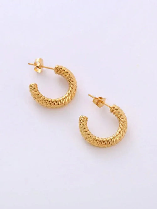 18k round Hoop - Viexta