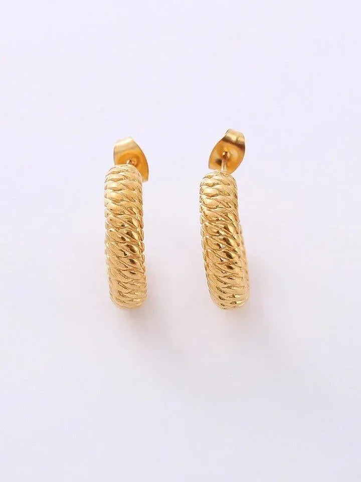 18k round Hoop - Viexta