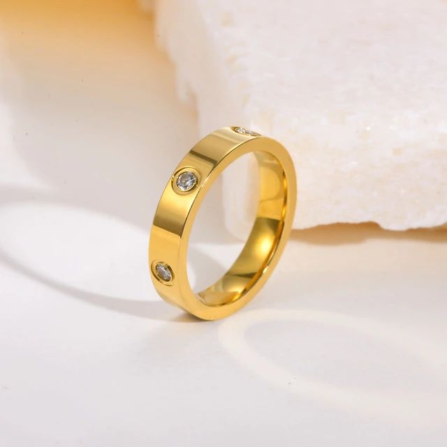 Levi Titanium Steel Cartier Ring