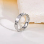 Levi Titanium Steel Cartier Ring - Viexta