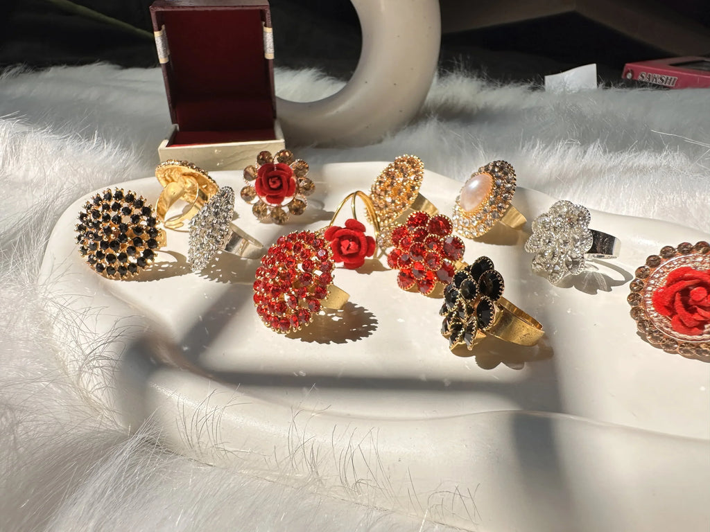 AD Stone Ring - Viexta