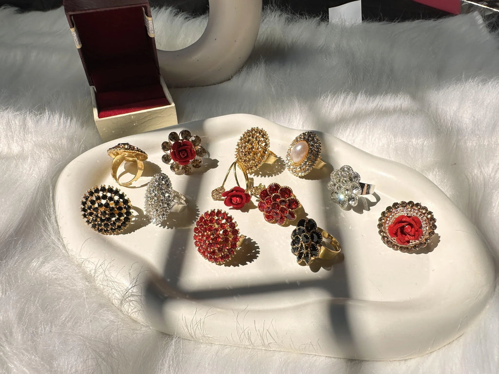 AD Stone Ring - Viexta
