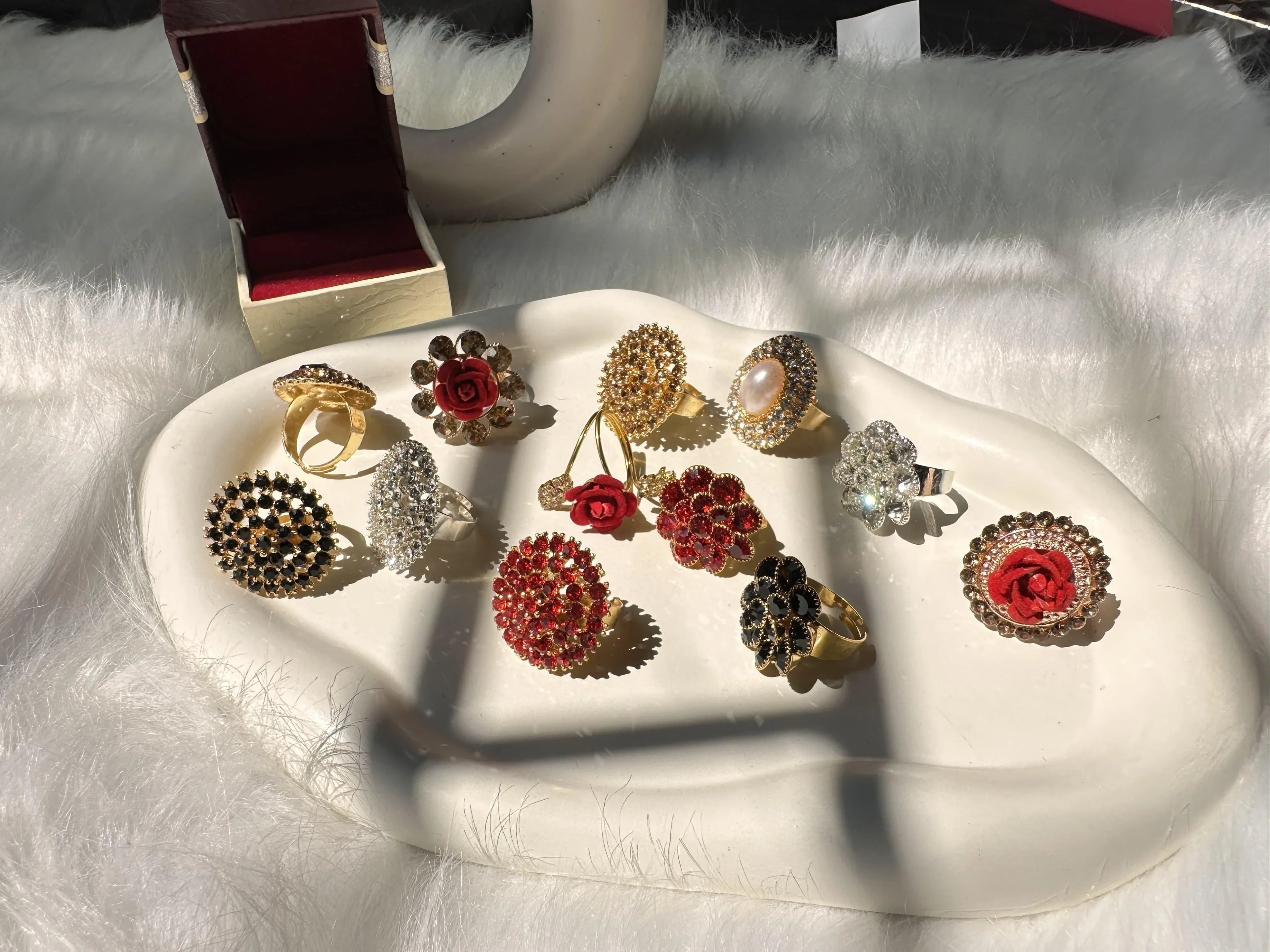 AD Stone Ring - Viexta