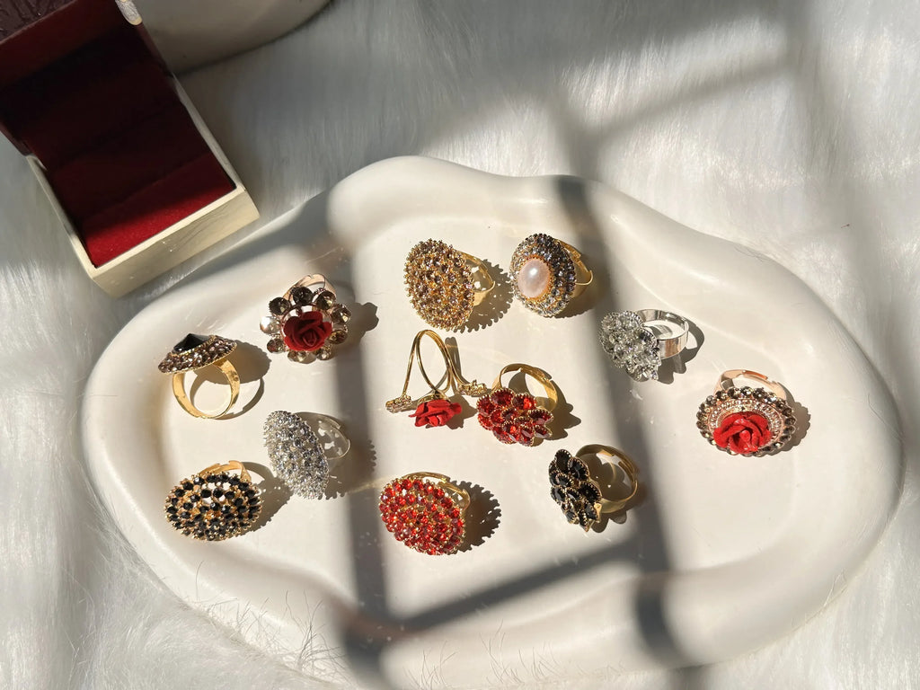 AD Stone Ring - Viexta