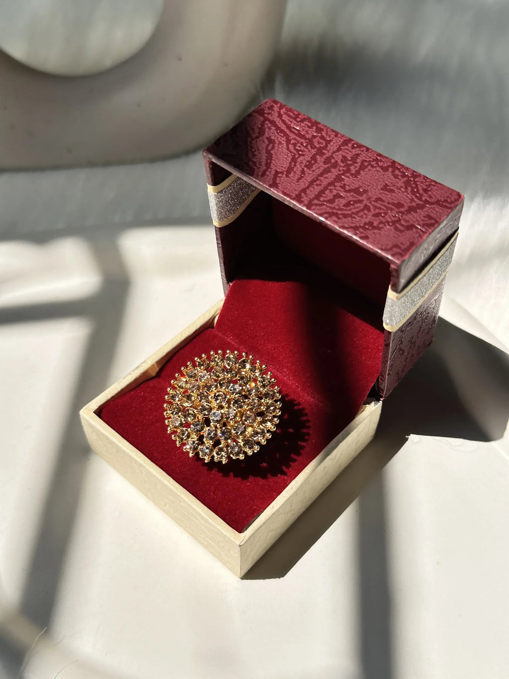 AD Stone Ring - Viexta