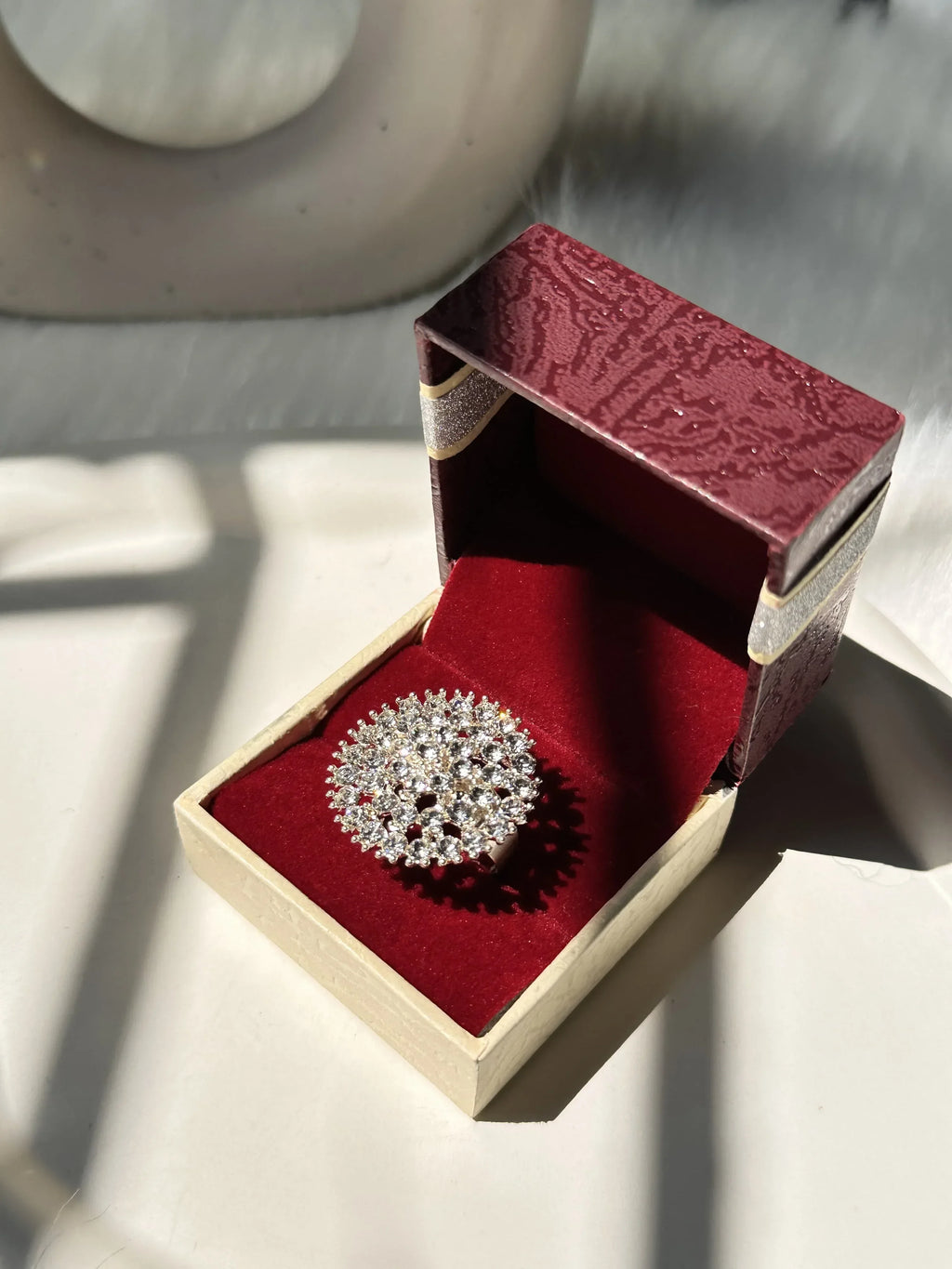 AD Stone Ring - Viexta