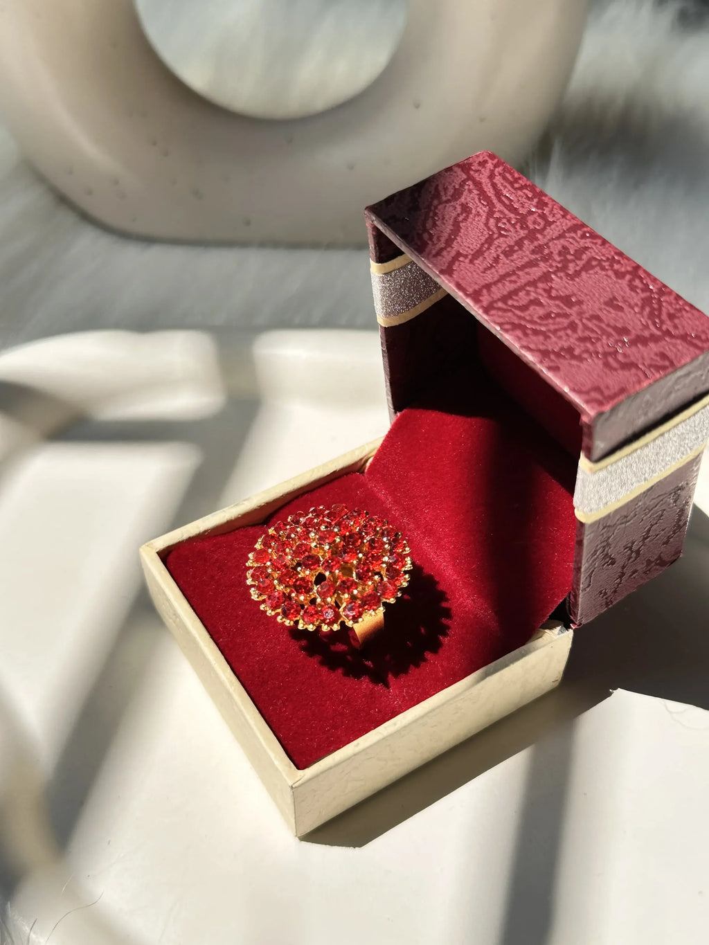 AD Stone Ring - Viexta