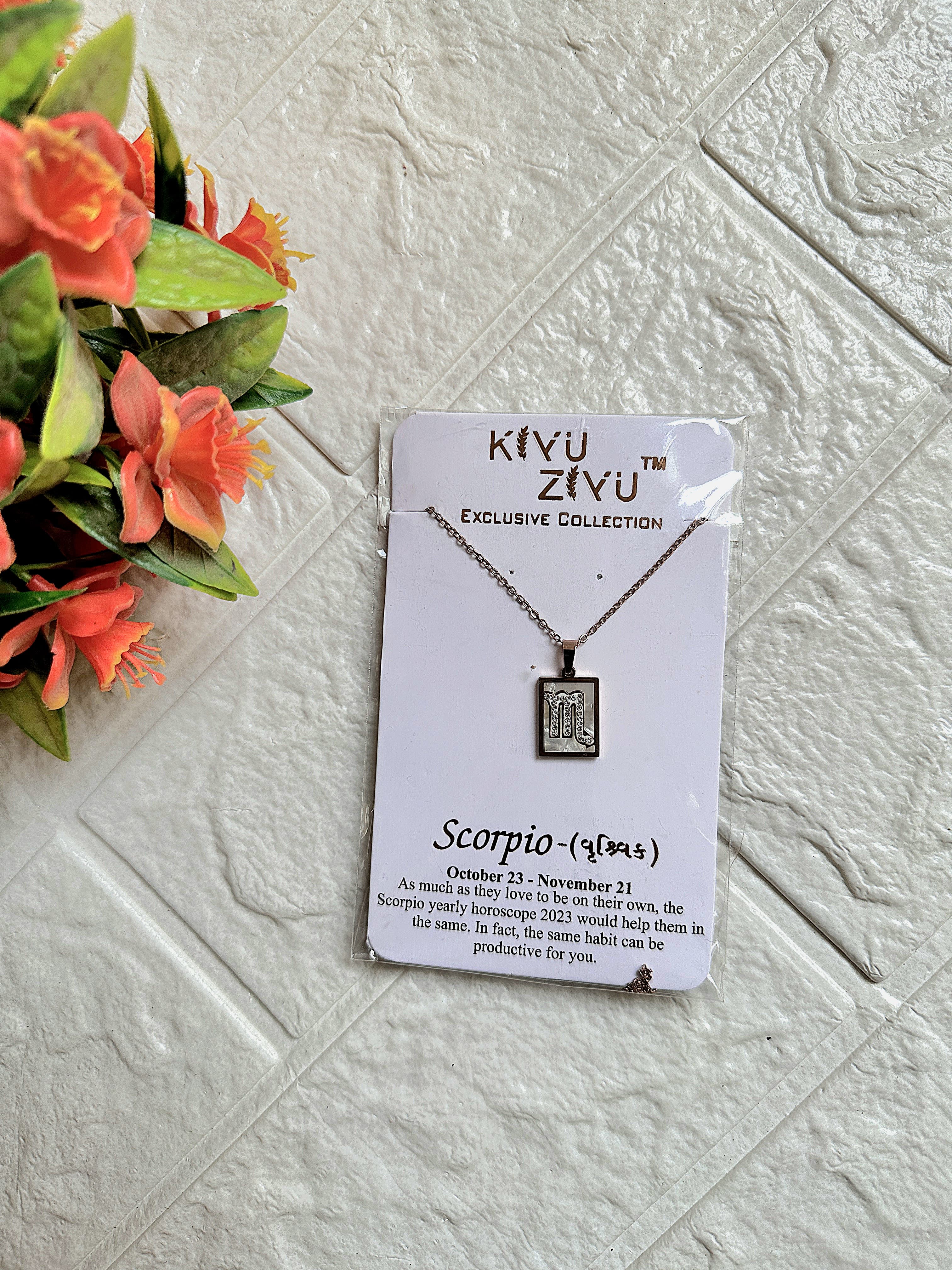 18k Zodaic Necklaces