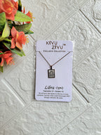 18k Zodaic Necklaces