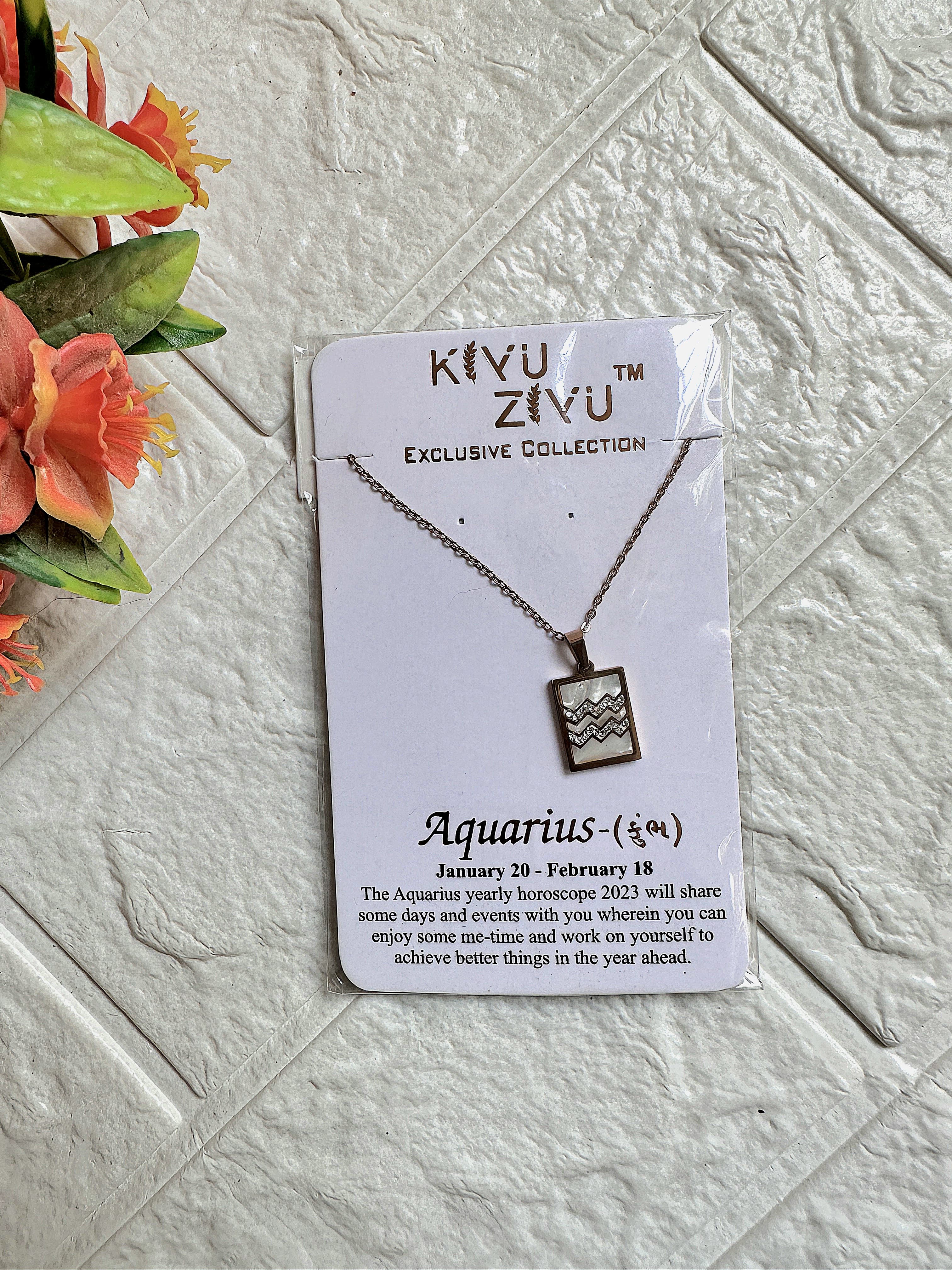 18k Zodaic Necklaces