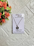 18k Zodaic Necklaces