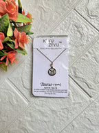 18k Zodaic Necklaces