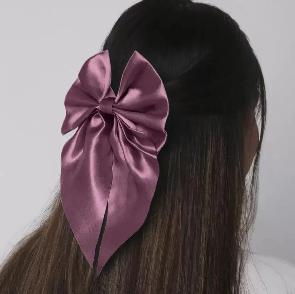 satin-bow-clips - Viexta
